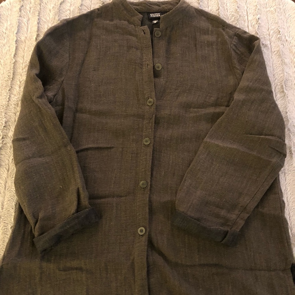 Eileen Fisher button down!